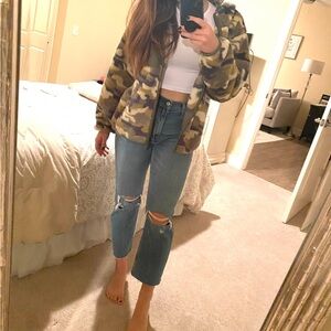 UGG Camouflage Teddy Jacket